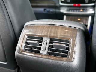 rear seats air conditioning control system in a modern car.