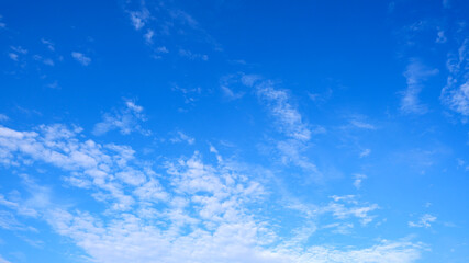 Naklejka na ściany i meble Soft Cloud with Blue sky background