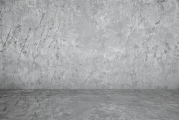 plaster wall, grey background