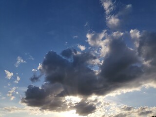 sky and clouds
