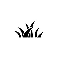 Grass icon vector