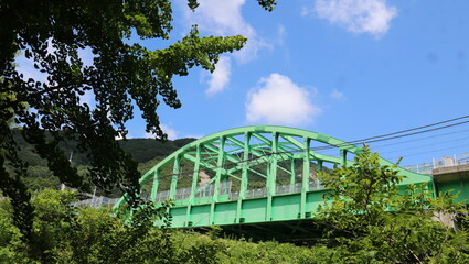 bridge over the river