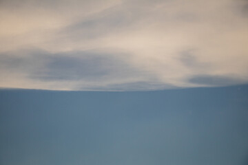 Fototapeta na wymiar Soft cloud in the sky background blue tone.
