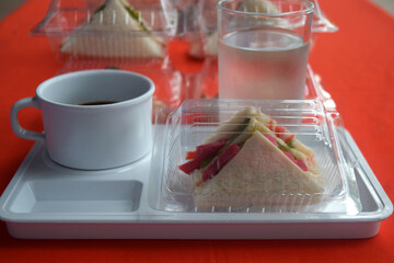 Food set for the meeting to have health benefits
