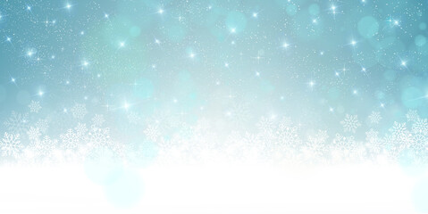 クリスマス　雪　冬　背景 