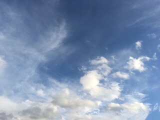 清々しい青空
