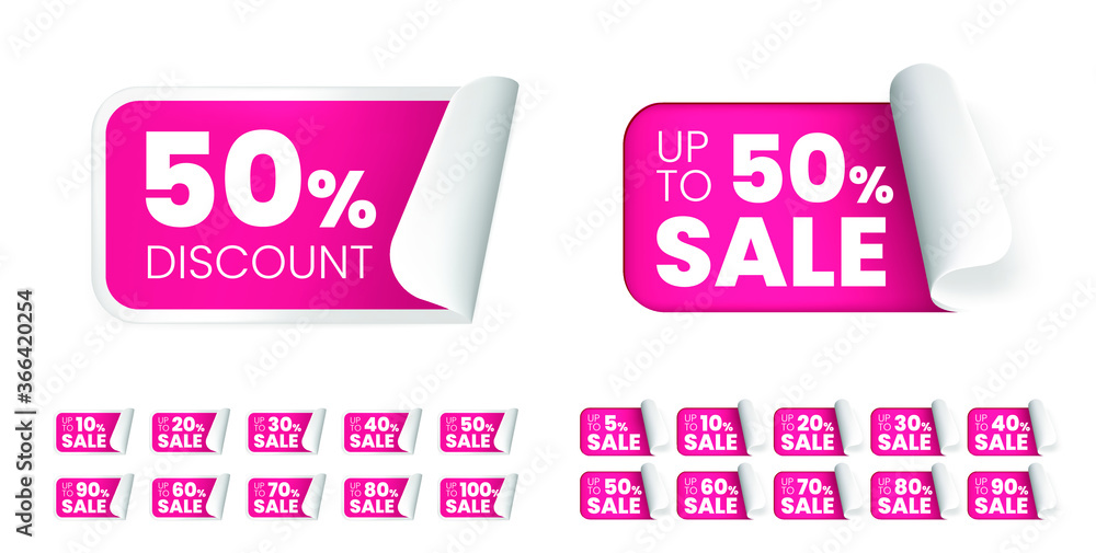 Poster high quality sale tags vector collection . isolated vector elements