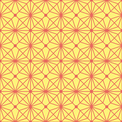 seamless linear pattern with lines and polygons. abstract geometrical texture.