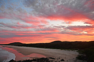 Sunset at Cabarita Beach, Australia