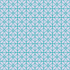 Fototapeta premium seamless geometrical abstract pattern. indian, moroccan, arabesque illustration.