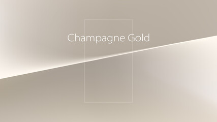 Abstract Simple Champagne Gold Background. Aspect Ratio 16:9. EPS 10 Vector. © yorinworks