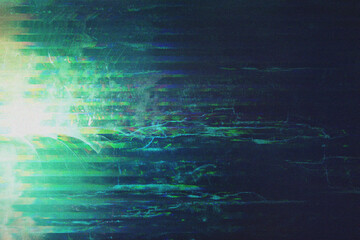 blue glitch crack grunge texture background