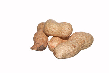 walnut isolated on white background