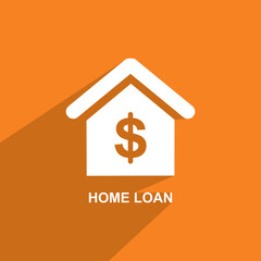 Home loan icon,rent, Real estate icon vector