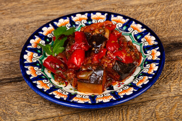 Georgian traditional Ajapsandal