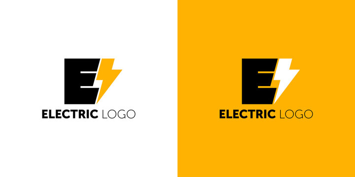 【USED】ENNOY ELECTRIC LOGO GRADATION Letter E lightning electric logo