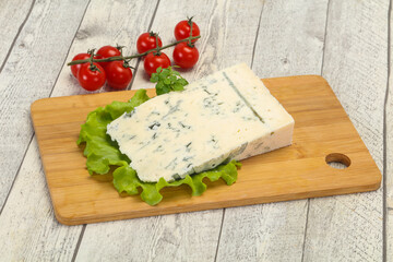 Italian traditional gorgonzola soft cheese