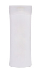 Shampoo packaging plastic bottle mockup
