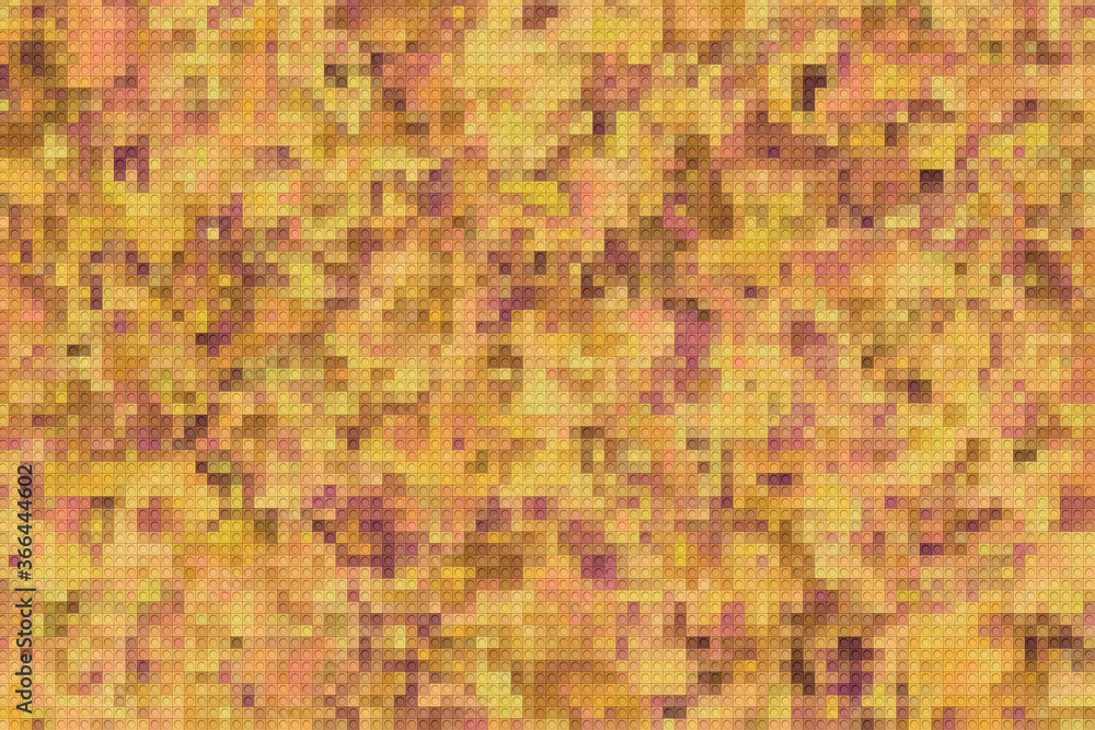 Poster colorful pattern with different shapes objects