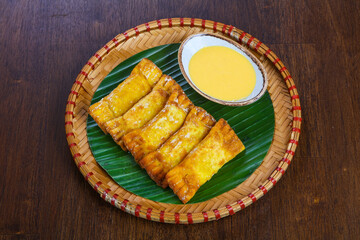 Empanadas pie with meat and spices