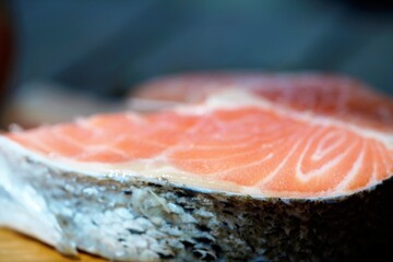 fresh salmon steak macro