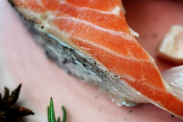 smoked salmon with dill and rosemary
