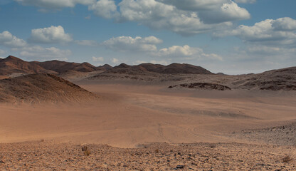 Steinwüste im Etosha Nationalpark Namibia Südafrika