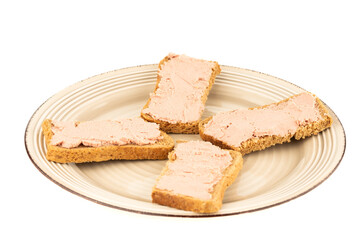 Sandwiches with pate
