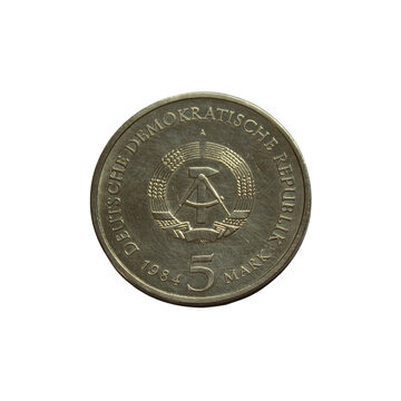 Old Coin Of The German Democratic Republic