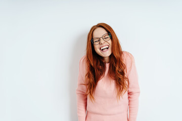 Young woman with a good sense of humour