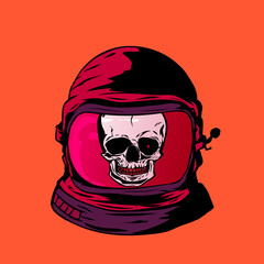 Halloween  background with tombstone, pumpkin, haunted house and full moon. Flyer or invitation template for Halloween party. silhouette Vector illustration.