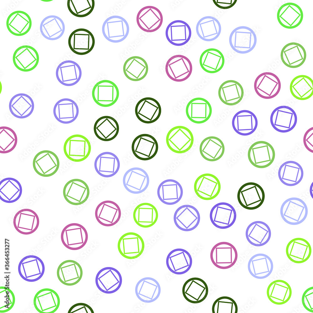 Poster abstract geometric pattern. multicolor figures. texture for print and banner. flat style