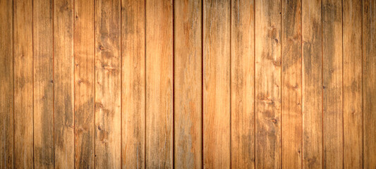 old brown rustic dark wooden texture - wood background panorama long banner