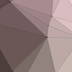 Blush color Abstract color Low-Polygones Generative Art background illustration