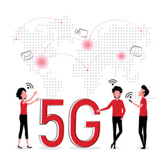 5G signal technology for wireless and phone
