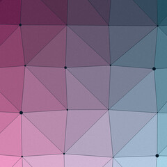 Cyan Blue color Abstract color Low-Polygones Generative Art background illustration