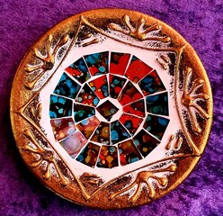 Mandala photographed in Bloemfontein, South Africa