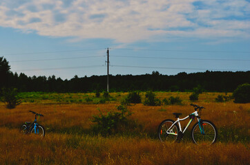 bike on the road