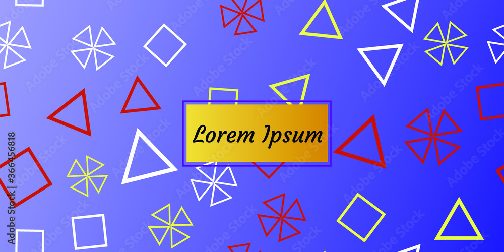 Poster colorful gradient pattern background, abstract geometric shape vector texture. сover graphic design,
