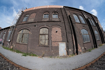 Industrie Impressionen mit Fisheyeobjektiv