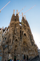 Holy family church in Barcelona by gaudi