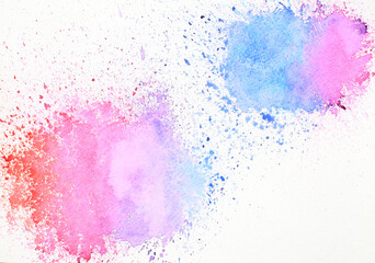 Abstract design watercolor picture painting illustration background 