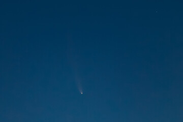 Comet NEOWISE C/2020 F3 photographed with a 500mm focal length telescope in July 13.2020. from...