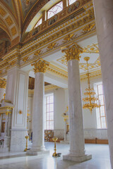 Fototapeta premium detail of the cathedral of st petersburg