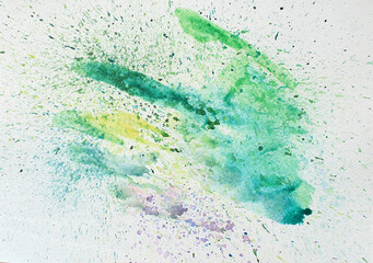 Abstract design watercolor picture painting illustration background 