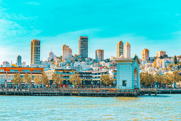 Fototapeta premium Ocean Quay in the north of San Francisco.