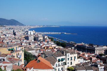Italia : Salerno,paesaggio marino,Luglio 2020.