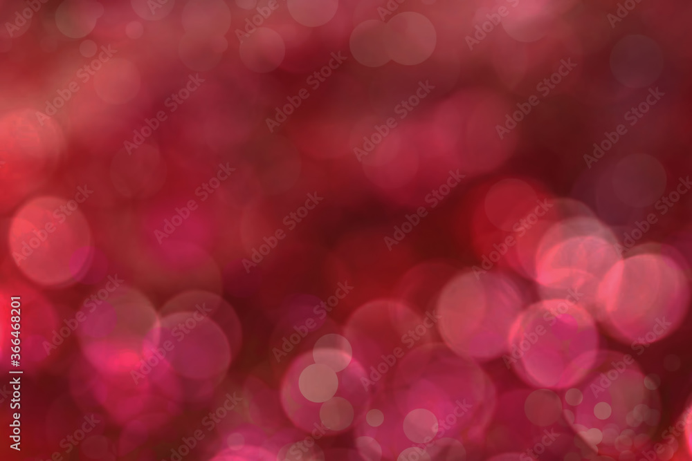 Poster red abstract bokeh background