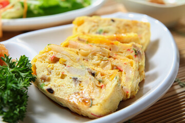  Japanese Style Fried Egg Roll