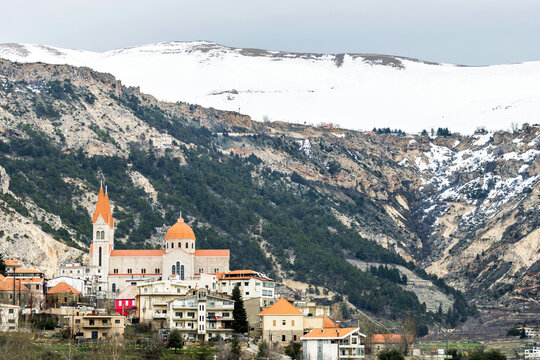 Mar Saba church in Bsharri village, Lebanon